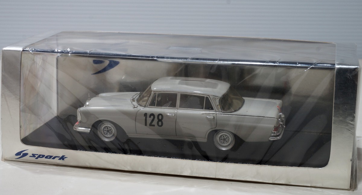 ミニカー Mercedes-Benz 220 SE 1:43 SPARK Spark 1/43 Mercedes Benz 220 SE #128 Winner Monte Carlo