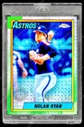Nolan Ryan RARE MOJO REFRACTOR INVESTMENT CARD SSP TOPPS CHROME HOF MVP MINT