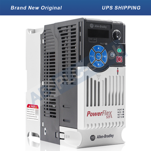 New Allen Bradley 25B-D6P0N104 PowerFlex 525 2.2kW (3Hp) AC Drive 3 PH - Picture 2 of 5