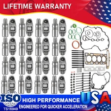 Rocker Arm Valve Lifters Kit & Head Gasket For Chevy Equinox GMC Terrain 2.4L L4