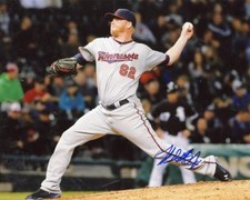 BUDDY BOSHERS MINNESOTA TWINS SIGNED AUTOGRAPHED 8X10 PHOTO W/COA