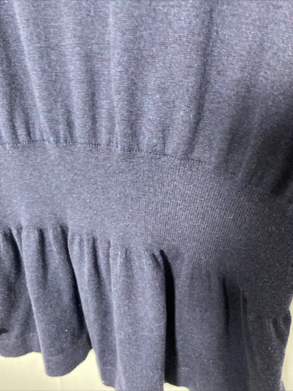lole peplum long-sleeved work casual sweater