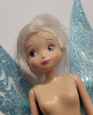 DISNEY FAIRIES DOLL NUDE ONLY PERIWINKLE SECRET OF THE WINGS GLITTER  TINKERBELL - Main Image