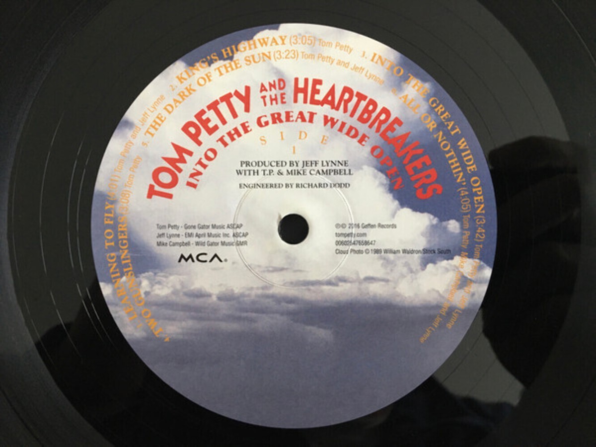 米LP Tom Petty And The Heartbreaker Into The Great Wide Open B002429201 Geffen Records /00260 Tom Petty And The Heartbreakers – Into The Great Wide Open
