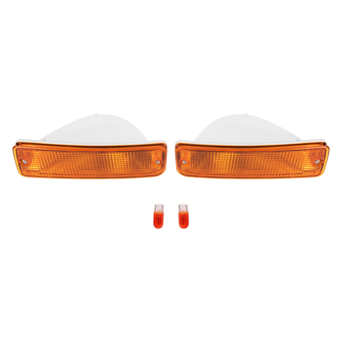 2X Turn Signal Light Yellow Lens For Toyota Pickup 89-95 & 4Runner