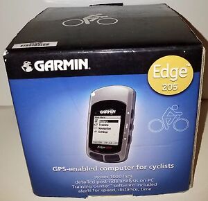 uitstulping evenaar Componist NEW IN OPENED BOX!) Garmin Edge 205 Personal Trainer GPS Bicycle Cycle  Computer | eBay