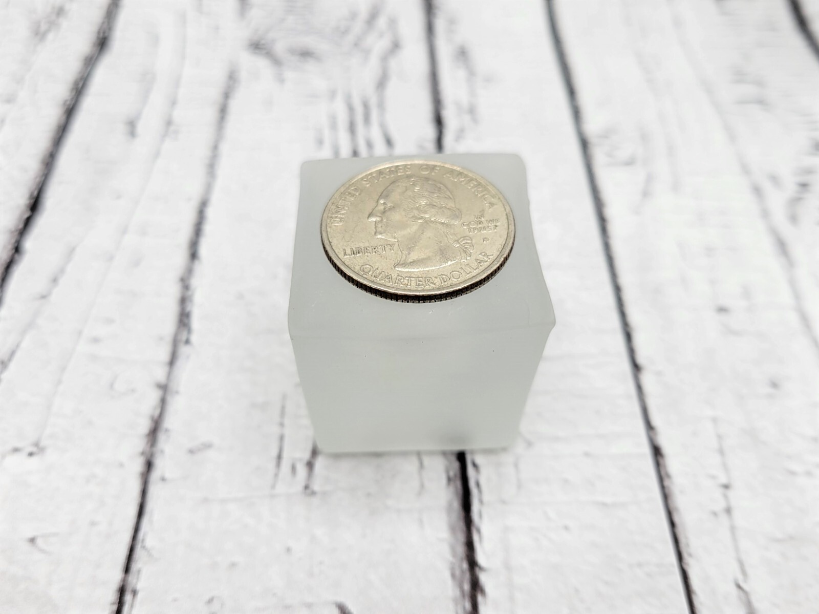 Frosted Glass 1/2 inch (.5 inch) Diameter Mini Chime Candle Holder
