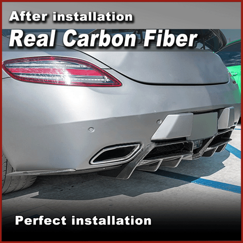 Difusor carbono difusor trasero parte trasera para Mercedes Benz SLS C197 R197 2010-13 - Imagen 5 de 12