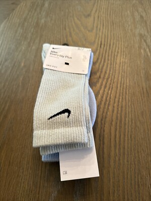 Nike Everyday Plus Crew Socks Pair Pink Blue Green DX7665