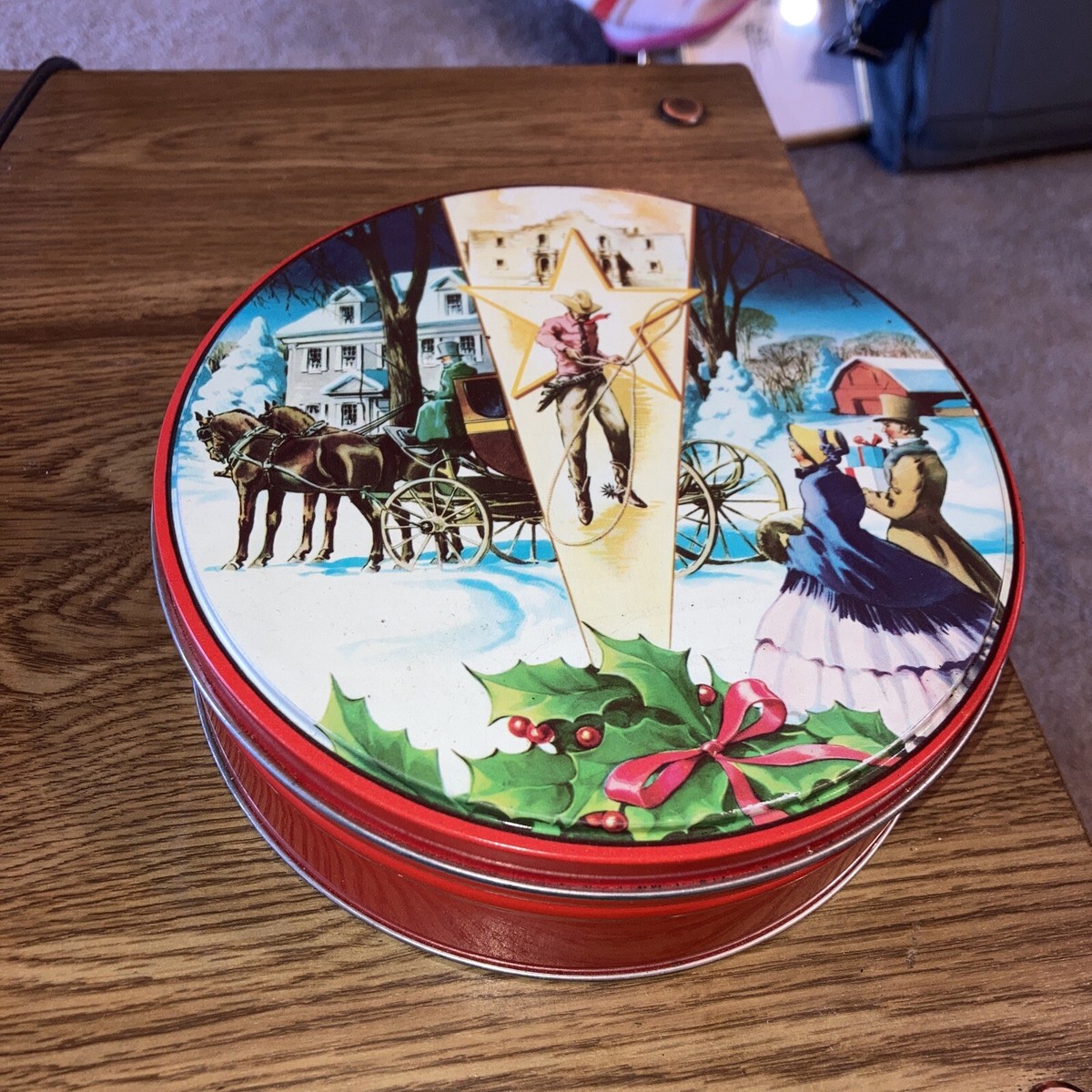 Vintage Collin Street Bakery Deluxe FRUIT CAKE 7