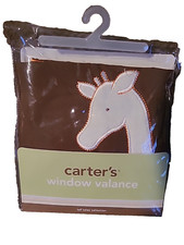 Window Valance Curtain Carters Tall Tales Giraffe Boy Bedroom animals Zoo Decor