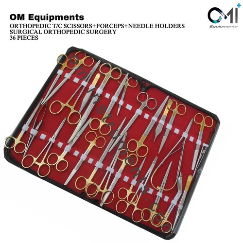 36 ORTHOPAEDIC T/C SCISSORS+FORCEPS+NEEDLE HOLDERS SURGICAL ORTHOPEDIC SURGERY - 第 3/3 張圖片