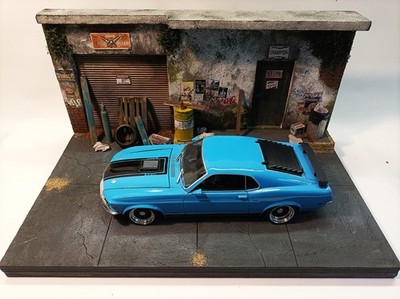 Handgefertigtes Diorama 1:18