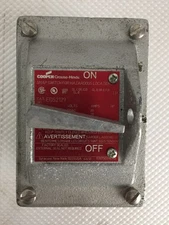 CROUSE-HINDS EDS2129 EXPLOSION PROOF 1 POLE SWITCH 20 AMP 277 VOLT..139