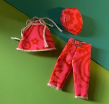 Vintage 1967 Fun Timers gift Sears Exclusive Gift Set Pink Hat Pants Top 3301💕
