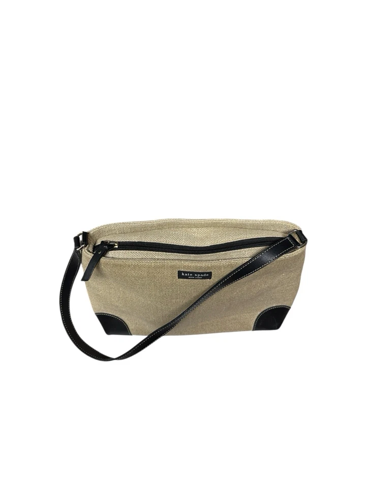 Bolso Kate Spade Belga Lino Pequeño Utilitario Asa Superior - Hecho en Italia Foto 2 de 4