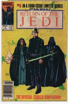 STAR WARS: RETURN OF THE JEDI #4   KEY ISSUE   1ST APPEARANCE   BILL SIENKIEWICZ