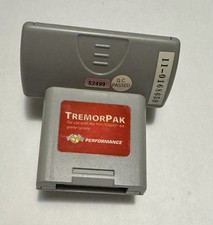 Performance Tremor Pak for Nintendo 64 N64 Tested