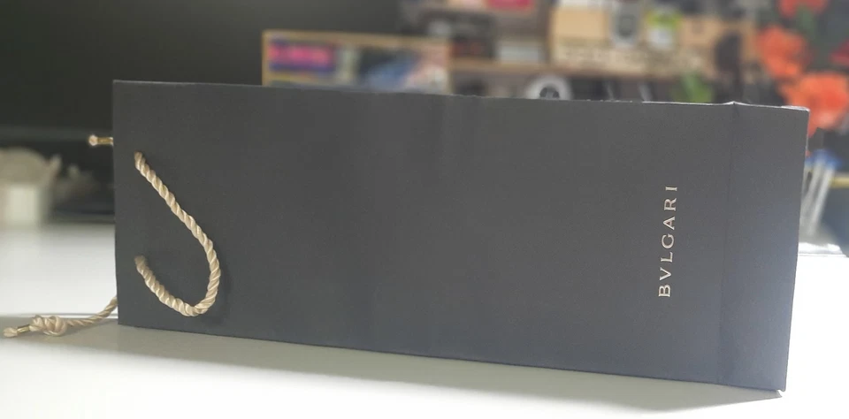Bvlgari Sacchetto Nero Grande Originale Bvlgari - Imagen 4 de 4