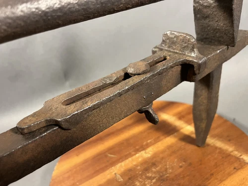 Antique Peck Stowe & Wilcox Tinsmith Blacksmith Square Pan Swage. Vintage Rare. - Picture 2 of 8