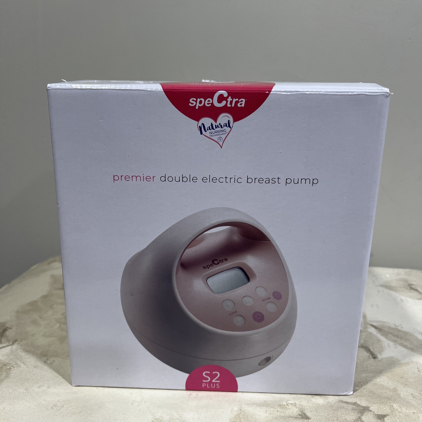 Spectra S2 Plus Breast Pump (Read Description). Open box. New.2 Extra bottles.