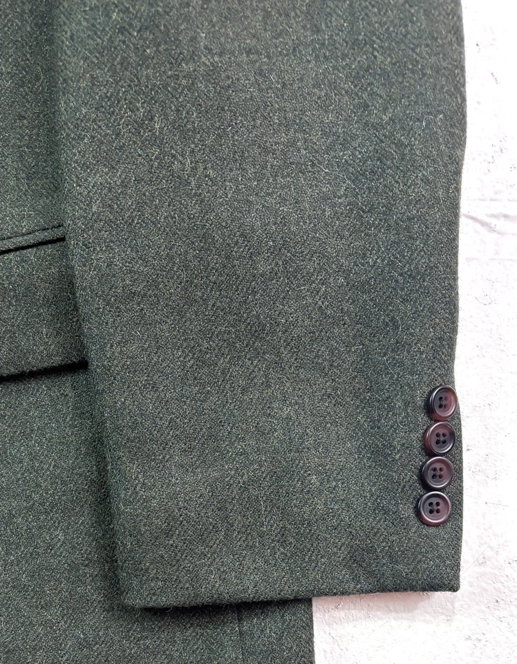 De Colección Años 90 Chaps Ralph Lauren 40S Espiga Lana Alpaca Blazer Chaqueta Abrigo Deportivo Foto 2 de 4