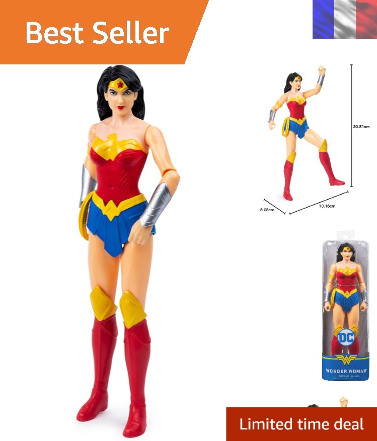Wonder Woman 30 cm figurine aux bras et jambes articulés pour jouer