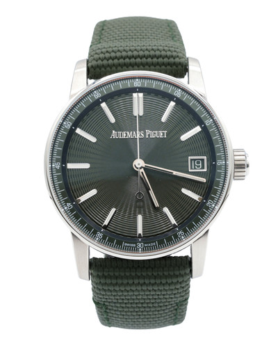 Audemars Piguet Code 11.59 Selfwinding Green Dial on Green rub...