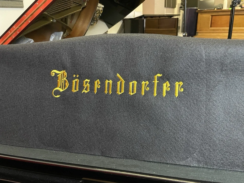 Bösendorfer Piano de Cola Música Escritorio Soporte Cubierta Pura Lana Merino Australiana ¡LUJO! Foto 3 de 4