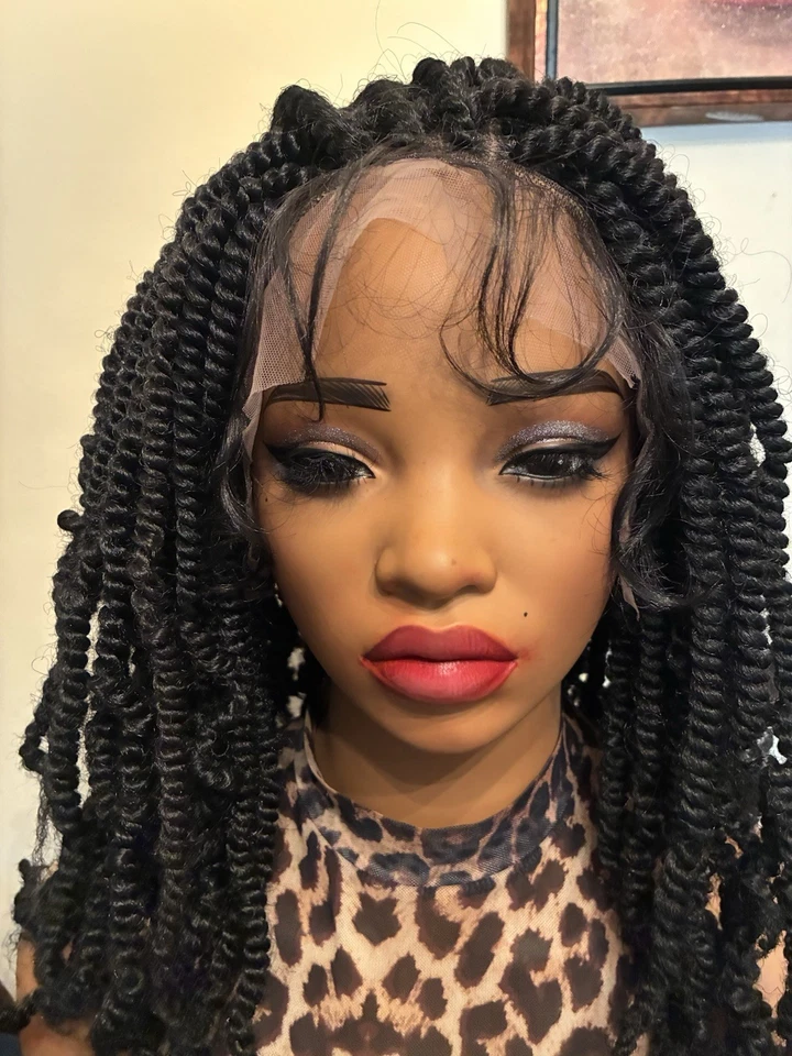 Full Twist Braided Wig 16β - Image 2 of 4