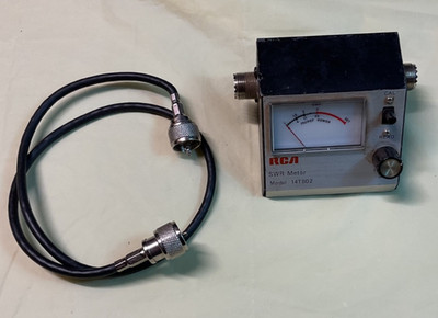Vintage RCA SWR Meter Model 14T802 CB