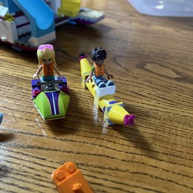 LEGO FRIENDS: Sunshine Catamaran (41317) -no box-Complete- Retired - w/manual - 