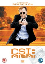 CSI Miami The Complete Season 4 (2010) David Caruso DVD Region 2 New & Sealed