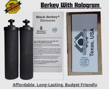 Berkey Authentic Black BB9-2 Water replacement Filters For Berkey Water System