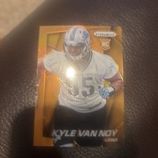 Kyle Van Noy 2014 Panini Prizm Orange Prizm #275 Rookie Card RC Detroit Lions SP