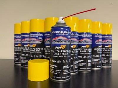 MP-10 Anti-Rust Multipurpose Lubricant 13.35 FL OZ (BOX of 12 Cans)