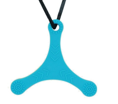 Dreieck sensorische Kaukette - fester Silikon-Kauschmuck für Autismus ADHS