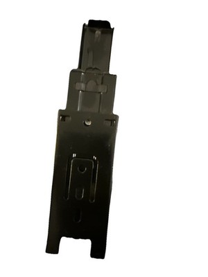 Lot of 6 Drawer Slide Rear Mount Brackets Blk & Slvr Adjustable Cabinet Hardware