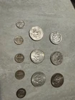 silver half dollars and mercury dimes