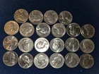 Lot 22 1942-P Silver Quarters See Pics various conditions NICE COINS