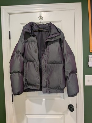 Essentials Fear of God Iridescent Puffer Coat - FLAWED GEM