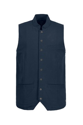 JP 1880 Herren große Größen Weste Tracht Sweat Stehkragen Stickerei 806778