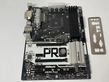 ASRock AB350 Pro4 Motherboard AMD B350 Socket AM4  Ryzen - ATX