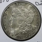 1878-S Morgan Silver Dollar $1 BU - Lovely Surfaces