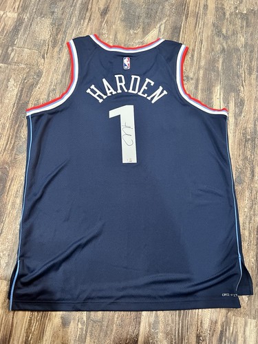 James Harden Fanatics Nike Swingman LA Clippers Autographed Jersey - Brand New