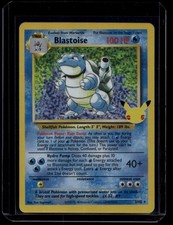 Pokemon TCG Blastoise 2/102 Celebrations Classic Collection NM