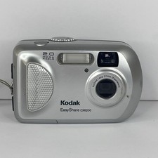 Kodak Digital Camera EasyShare CX6200 2.0MP Silver Tested Kodak Color Science