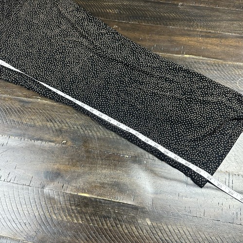 Coldwater Creek Black Dot Wide Leg Pants L Pull-On Acetate Spandex Made in USA - Picture 3 of 5