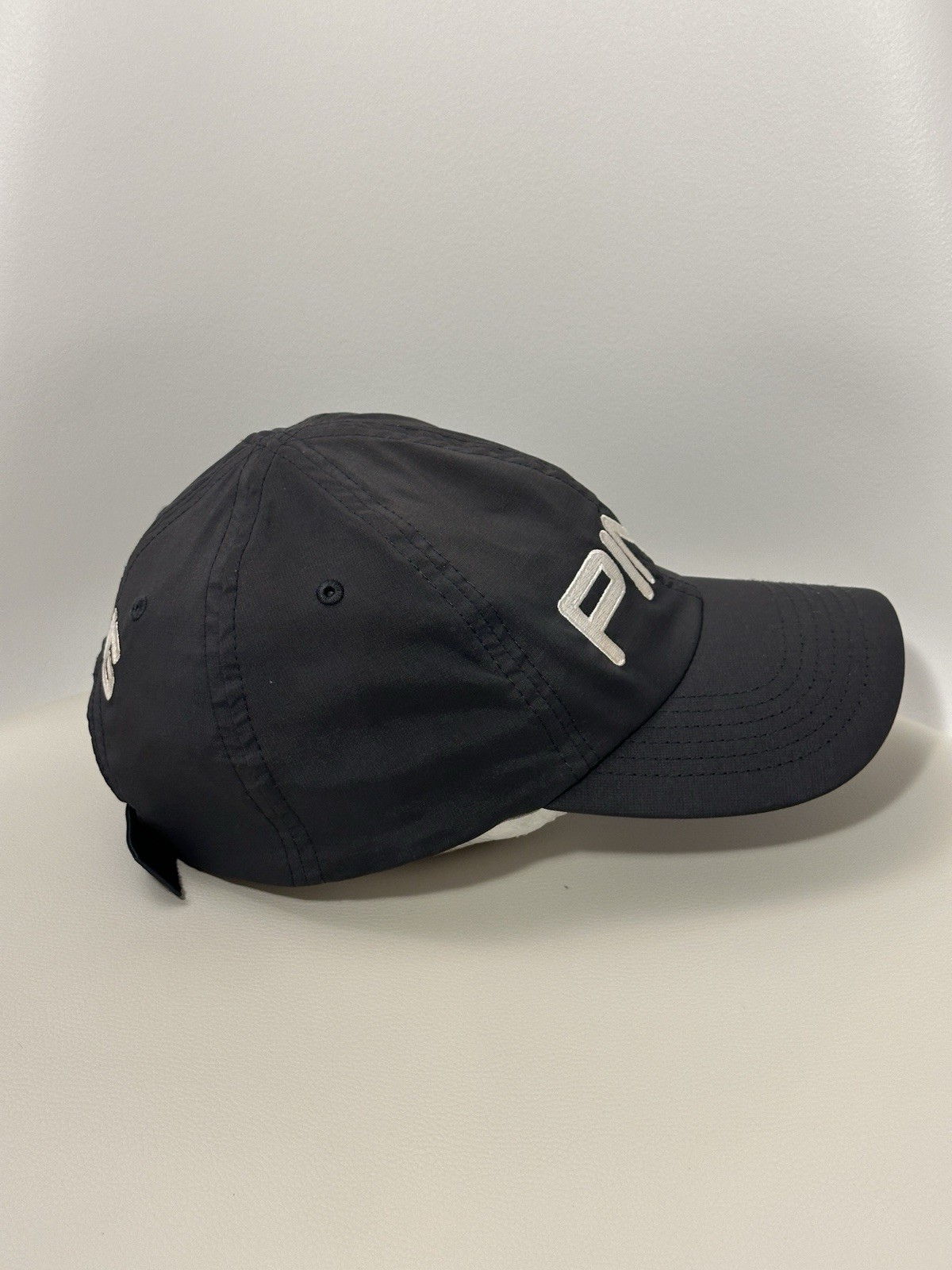PING Strapback Baseball Cap Gray One Size Adjusta… - image 4