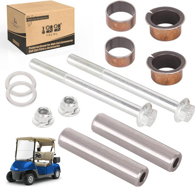 Spindle Kingpin Bushings Kit for EZGO RXV 2008-UP, 2FIVE 2010-2013 Electric 